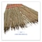 Boardwalk Lobby/Toy Broom, Corn Fiber Bristles, 39" Wood Handle, Red/Yellow BWK951TEA - alternate 4